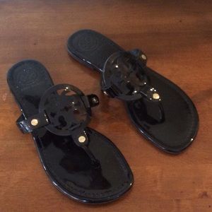 Tory Burch Miller Patent Leather Sandal
